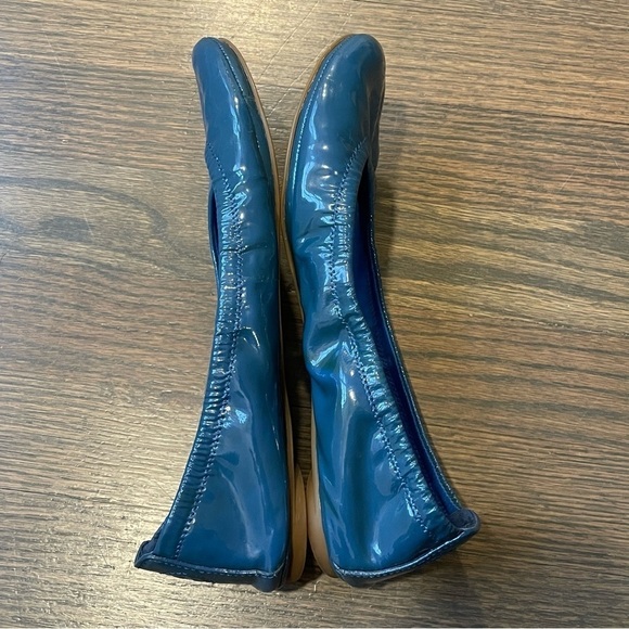 Tory Burch Eddie Smooth Patent Leather Ballet Flat size 7 - Picture 4 of 10